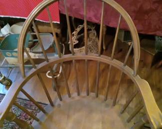 1940 wooden dining room chair