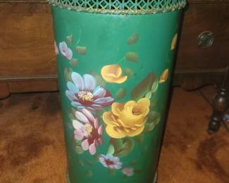 Rare Vintage  Hamper With Lid