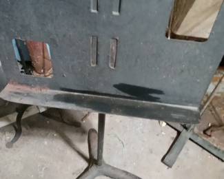 All metal Bulletin Board Stand