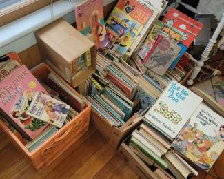 Lots Of Vintage Childens Books 