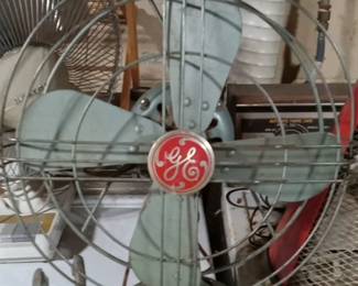 Vintage metal fan