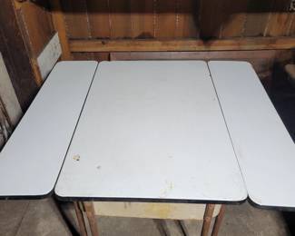 Pic#2 Enamel  Table With Pull Out