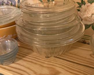 Glass Bowls - set of 8