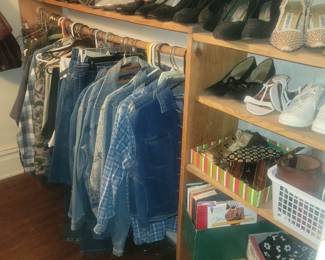 Jean Jackets ,Jean Vest And Pants  Some Levi's Brand Sizes Small ,Medium , Large And XL 