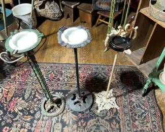 Metal Base Ashtrays