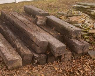 Railroad Cross Tie Timbers