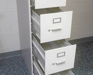 4 Drawer File Cabinet with Key