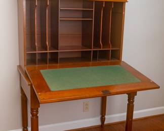 Mitchell & Rammelsberg Antique Cherry Desk 37 1/2w x 22 3/4d x 57 5/8h