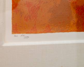 SIGNED Alvar Sunol Fleurs Pour Une Sonata Painting
17/25