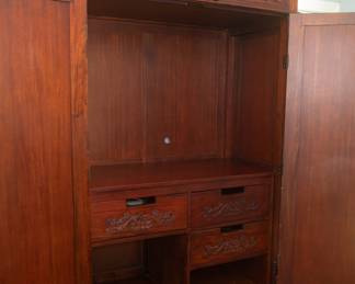 Beautiful & Stunning Armoire Wardrobe 53.25" wide x 88.25" tall