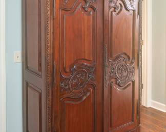 Beautiful & Stunning Armoire Wardrobe 53.25" wide x 88.25" tall