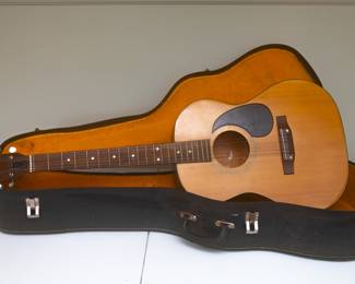 Vintage Hondo Acoustic Guitar