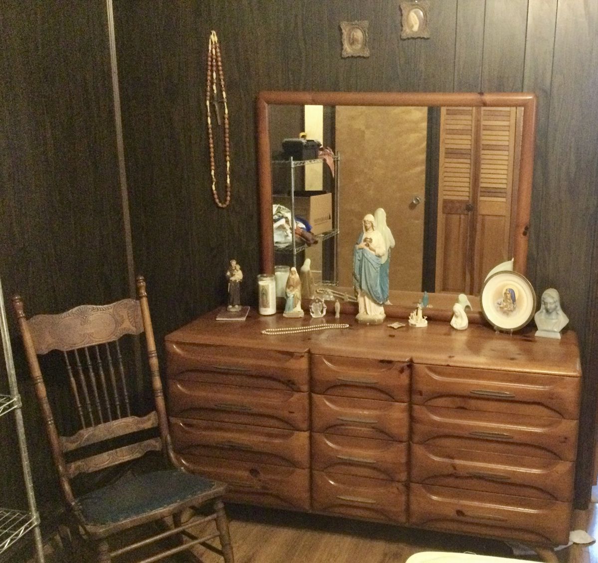 Mid century modern dresser, by Franklin Shockley “sculptures pine”