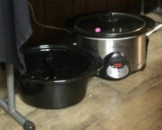 Crock pot with insert, cook 2 things in same pot