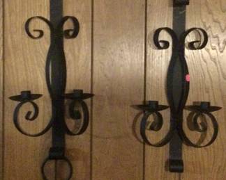Wall sconces iron