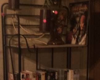 Vhs tapes, books