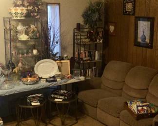 Sofa,  tables, pretty things
