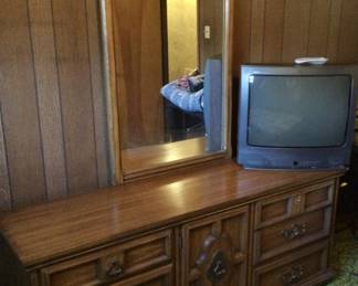 Mid century dresser