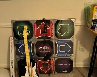 Cobalt Flux Video Game metal dance pad