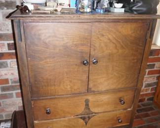 cabinet, collectibles