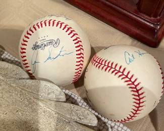 signed baseballs - working on these -!!