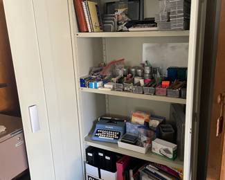 office items metal storage and more in garage