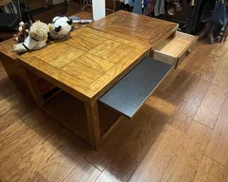 retro night stands or end tables that match the headboard or desk