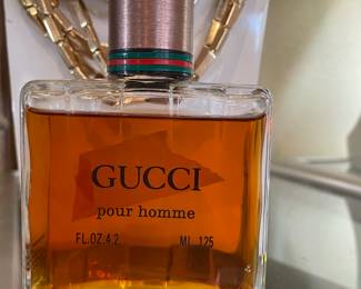 vintage 1970's gucci pour homme -