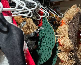 WREATHS and holiday decor we are packed here