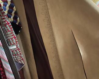 very hip retro suede cape -see label next pic