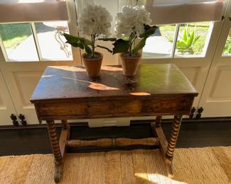 Antique Wood Side Table