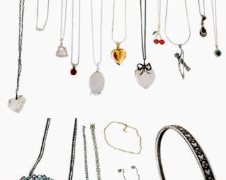 Antique - Modern Fine Jewelry: Sterling Necklaces, Anklets & Bracelets