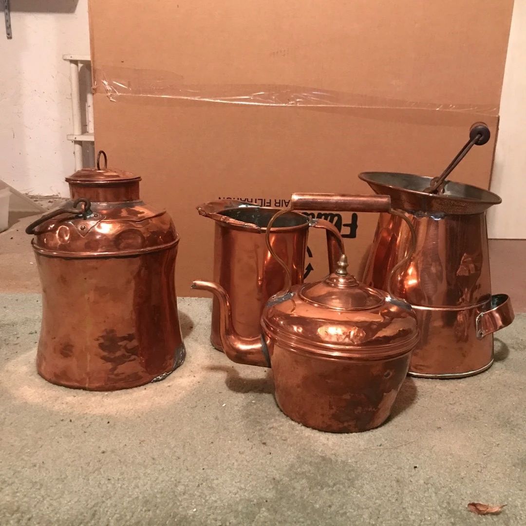 Copper Hammered Four Piece