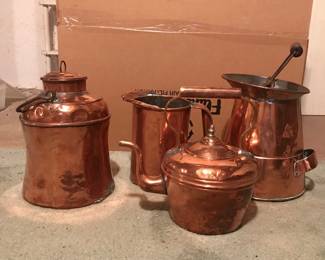 Copper Hammered Four Piece
