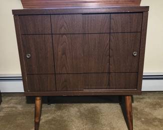 Lu Van Mid Century Record Cabinet