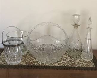 Crystal Cut Glass Barware