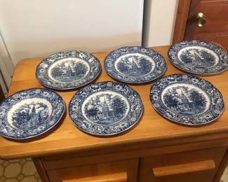 Liberty Blue On Staffordshire Ironstone