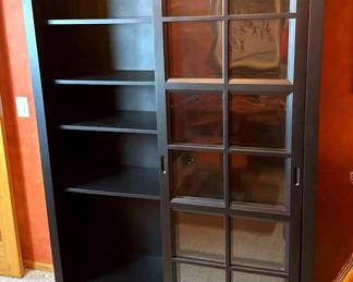 007 Pottery Barn Garrett Glass Cabinet