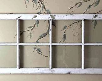 Shabby Chic Antique Windowpane 