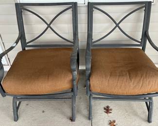 Two Patio Chairs