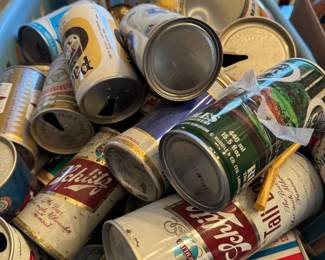 Ok yes beer can collection! Two boxes