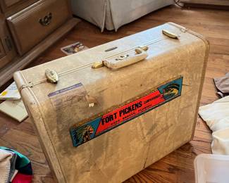 Vintage luggage