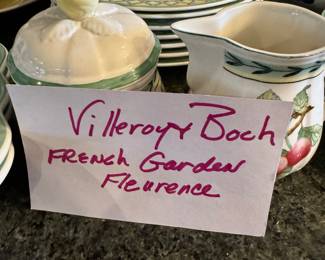 Villeroy Boch pattern
French Garden Fleurence