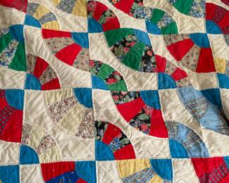 Hand sewn quilt