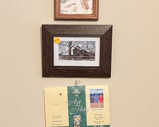 Artwork and yard flag