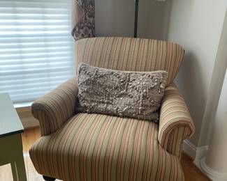 Domain Home Convent Garden striped accent chair