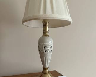 Lenox porcelain lamp