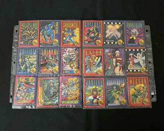 XMen Collectors Cards