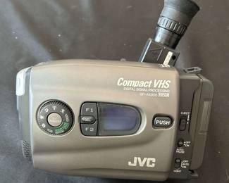 JVC Compact VHS Camera Plus Equipment 
