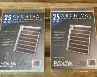 Archival Negative Preserves 2 Packs